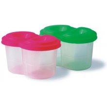 Luch Spill-proof container, two cups