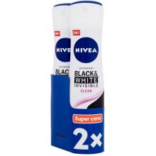 Nivea Black & White Invisible Clear 1Pack -...