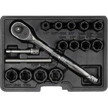 YATO YT-05897 screw/bolt extractor 16 pc(s)