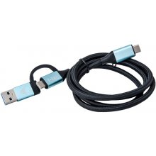 I-TEC Cable USB-C to US B-C and USB 3.0 1m