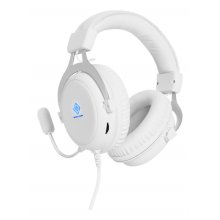 DELTACO GAMI Headset NG WHITE LINE 57mm...