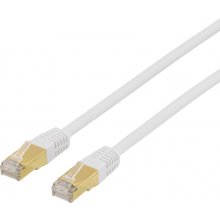 Deltaco Patch cable S/FTP Cat7, 0.3m...