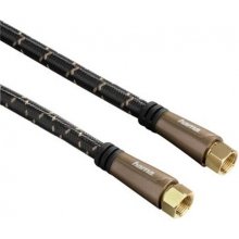 Hama 00122516 coaxial cable 3 m F Black