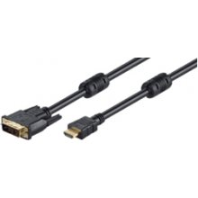 M-CAB 2M HDMI DVI -D 18+1 CABLE GOLD M/M...