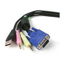 STARTECH .com 6 ft 4-in-1 USB, VGA, Audio...