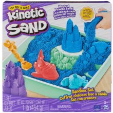 Spin Master Kinetic Sand Sandbox set Blue
