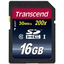 TRANSCEND SD Card SDXC/SDHC Class 10 16GB