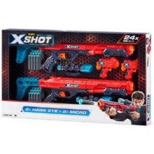 X-Shot Launcher set Combo Two Hawk Eye & Two...