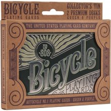 Bicycle Cards Retro Tin Gift Set