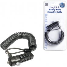 LogiLink NBS004, Notebook Coil Cable Lock...