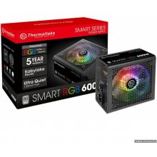 Toiteplokk Thermaltake Smart 600W RGB (80+...