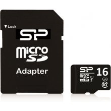 Silicon Power MicroSD Card 16GB SDHC CL.10...