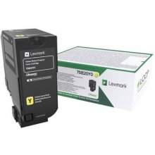 Tooner Lexmark TONER RETURN OPEN YELLOW CRTG...