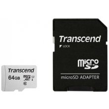 Флешка Transcend microSD Card SDXC 300S 64GB...