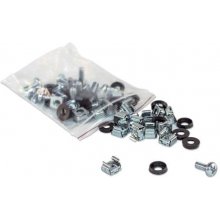 Intellinet Cage Nut Set (100 Pack), M6 Nuts...