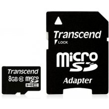Transcend microSDXC/SDHC Class 10 8GB with...