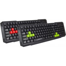 Клавиатура Esperanza Usb keyboard aspis red