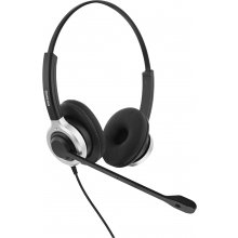 DELTACO OFFI Stereo headset CE USB, Teams...