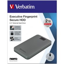 Verbatim Fingerprint Secure 2TB USB 3.2 Gen...