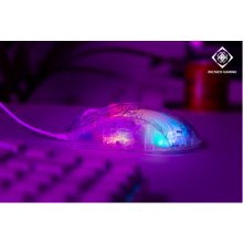 Deltaco DM330 Transparent RGB GAMING Mouse...