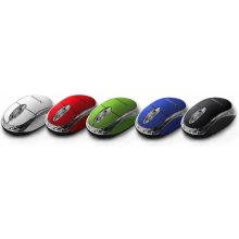 Hiir Wireless mouse XM105W,3D,2.4GHz, black