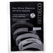 Artdeco Eye Brow Stencils с Brush Applicator...