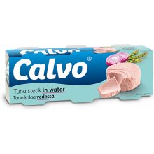 CALVO tuna steak in water 3x80g