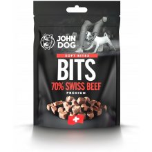 JOHN DOG Soft Bites Bits Beef 70% - Dog...