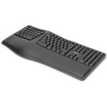 Klaviatuur Digitus Ergonomic Keyboard...