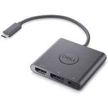 Dell Adapter USB-C to HDMI/DP with Power...