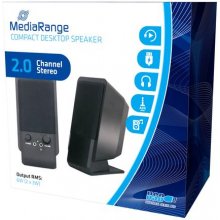 MediaRange Aktivbox Compact Desktop Speaker...