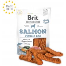 Brit Jerky Salmon Protein Bar Snack 80 g