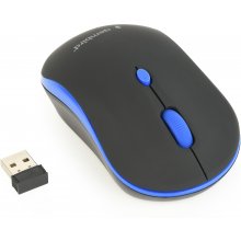 Gembird MOUSE USB OPTICAL WRL BLACK/BLUE...