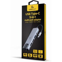 Gembird A-CM-COMBO5-04 laptop dock/port...