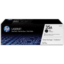Tooner HP 35A 2-pack Black Original LaserJet...