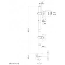 Neomounts desk monitor arm