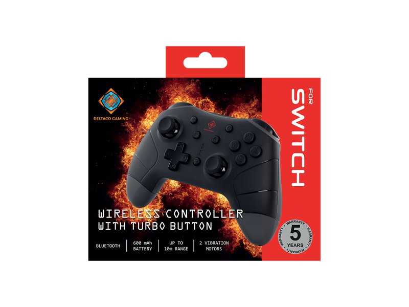 Deltaco Gaming Nintendo Switch Bluetooth Controller 