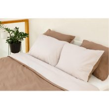 Bradley pillowcase, 50 x 70 cm, brown/beige...