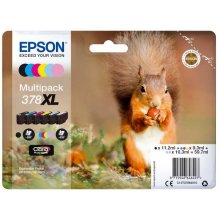 Tooner Epson 378XL Multipack Sort Gul Cyan...