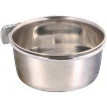 Trixie Stainless steel bowl with screw...