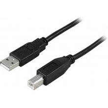 DELTACO USB 2.0 Cable A/B, 1m USB cable USB...
