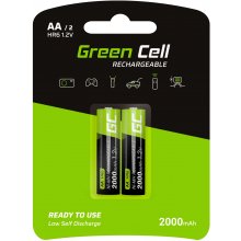 Green Cell Akku 2xAA HR6 2000mAh