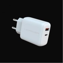 LC-Power USB-Ladegerät 110-240V für USB-C-...