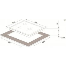 Pliidiplaat Schlosser Gaasiplaat PGH4511w