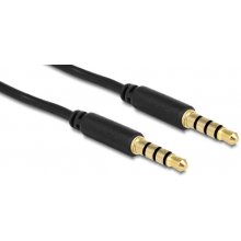 DELOCK cable Audio 3.5mm male/male 4-pin...