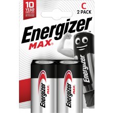 ENERGIZER BATTERY MAX C LR14. 2 pcs. ECO...