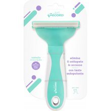 Record Self-cleaning deshedding tool...