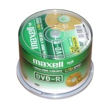 Toorikud Maxell DVD-R 4.7, Cakebox 50