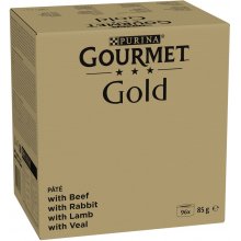 Purina GOURMET GOLD Mus Mix 4 Flavors - wet...