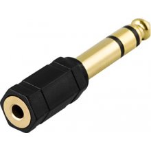DELTACO Adapter sound, 6.3mm M-3.5mm F...